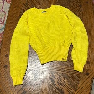 Yellow sweater